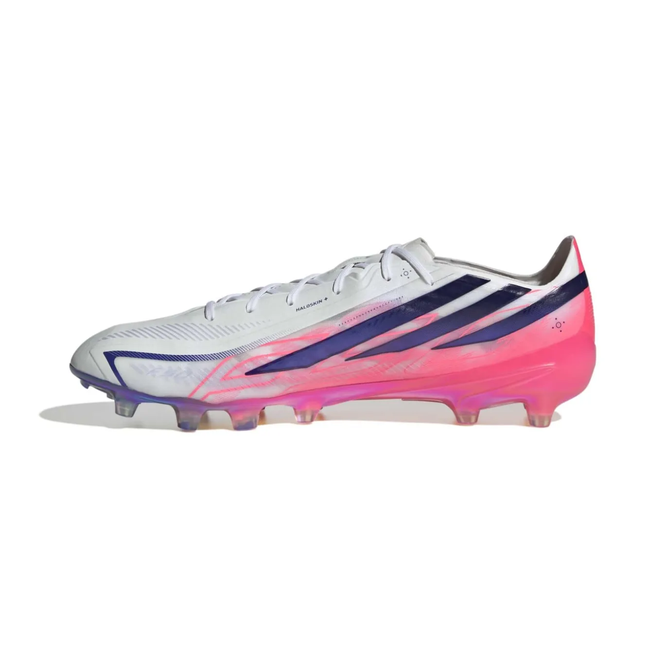 adidas F50 Hyperfast Elite Kunstgras Voetbalschoenen (AG) Wit Paars Roze
