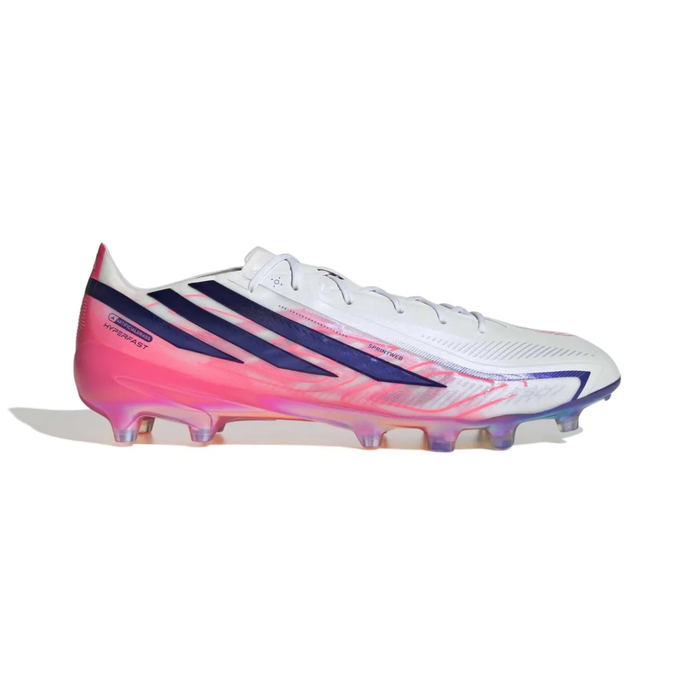 adidas F50 Hyperfast Elite Kunstgras Voetbalschoenen (AG) Wit Paars Roze