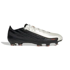 adidas F50 Hyperfast Elite L-Tech Gras Voetbalschoenen (FG) Zwart Wit Oranje