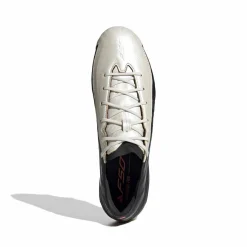 adidas F50 Hyperfast Elite L-Tech Gras Voetbalschoenen (FG) Zwart Wit Oranje