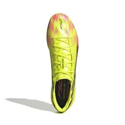 adidas F50 Hyperfast Elite Too Light Gras Voetbalschoenen (FG) Neongeel Zwart Roze