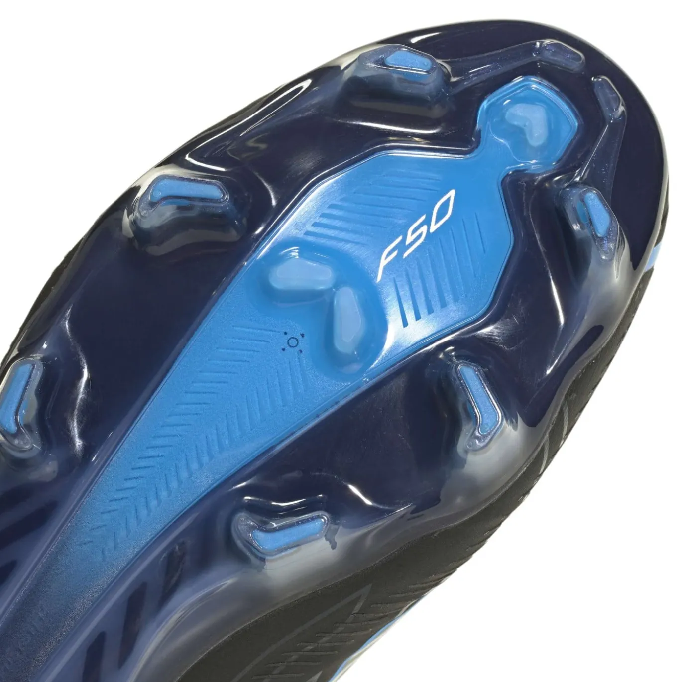 adidas F50 Hyperfast Elite Veterloze Gras Voetbalschoenen (FG) Zwart Zwart Blauw