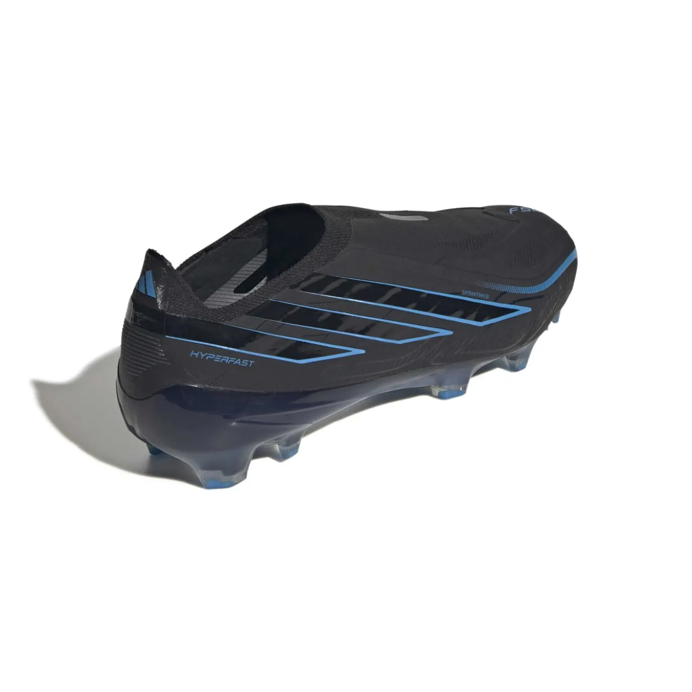 adidas F50 Hyperfast Elite Veterloze Gras Voetbalschoenen (FG) Zwart Zwart Blauw