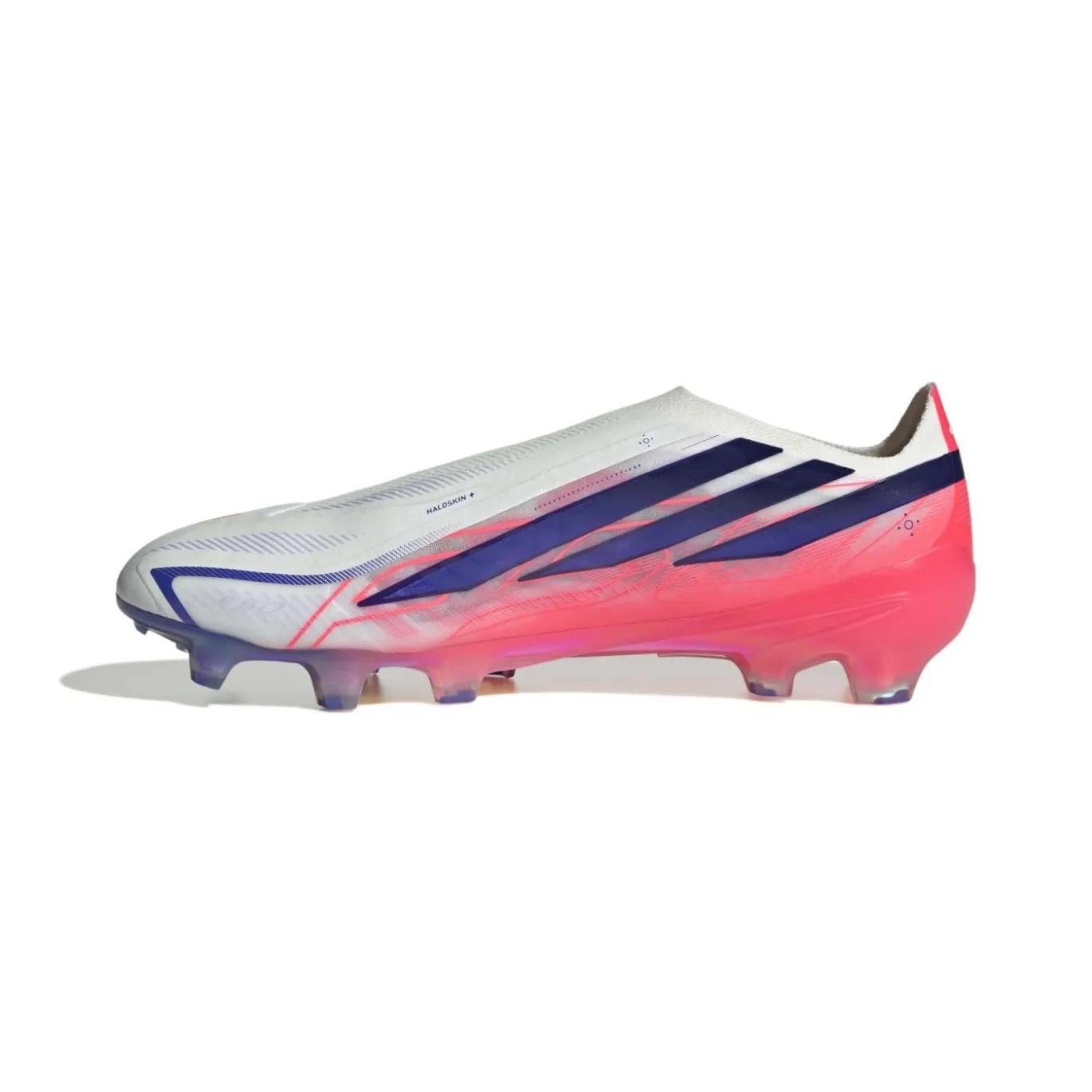 adidas F50 Hyperfast Elite Veterloze Gras Voetbalschoenen (FG) Wit Paars Roze