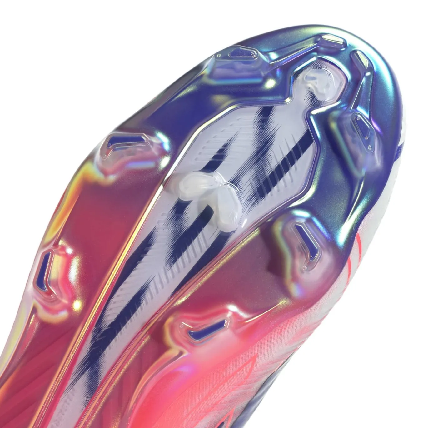 adidas F50 Hyperfast Elite Veterloze Gras Voetbalschoenen (FG) Wit Paars Roze