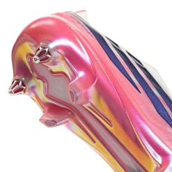 adidas F50 Hyperfast Elite Veterloze IJzeren-Nop Voetbalschoenen (SG) Wit Paars Roze