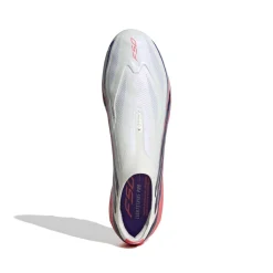 adidas F50 Hyperfast Elite Veterloze Kunstgras Voetbalschoenen (AG) Wit Paars Roze
