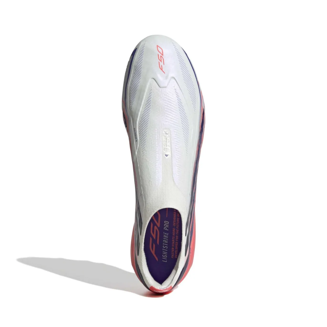 adidas F50 Hyperfast Elite Veterloze Kunstgras Voetbalschoenen (AG) Wit Paars Roze