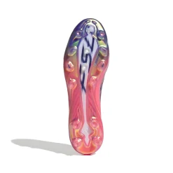 adidas F50 Hyperfast Elite Veterloze Kunstgras Voetbalschoenen (AG) Wit Paars Roze