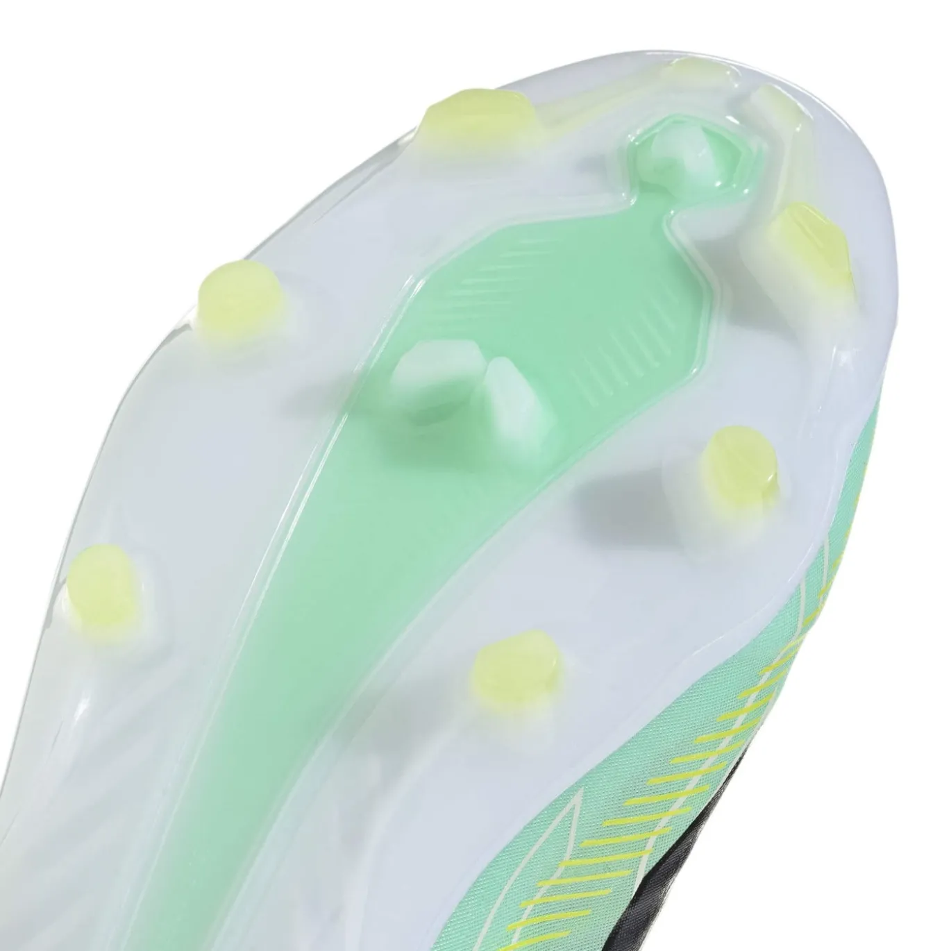 adidas F50 Hyperfast Elite Veterloze Gras Voetbalschoenen (FG) Kids Mintgroen Zwart Wit