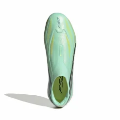 adidas F50 Hyperfast Elite Veterloze Gras Voetbalschoenen (FG) Kids Mintgroen Zwart Wit