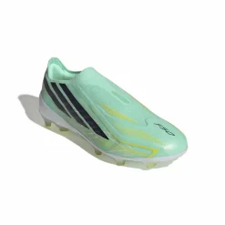 adidas F50 Hyperfast Elite Veterloze Gras Voetbalschoenen (FG) Kids Mintgroen Zwart Wit