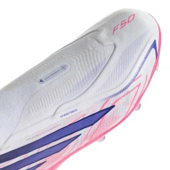 adidas F50 Hyperfast Elite Veterloze Gras Voetbalschoenen (FG) Kids Wit Paars Roze