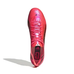 adidas F50 Hyperfast EVO Gras Voetbalschoenen (FG) Felroze Zwart Goud Wit