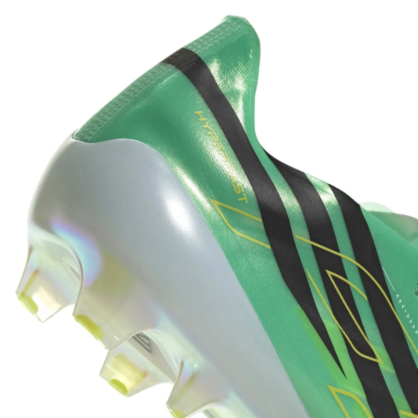 adidas F50 Hyperfast EVO Gras Voetbalschoenen (FG) Mintgroen Zwart Wit