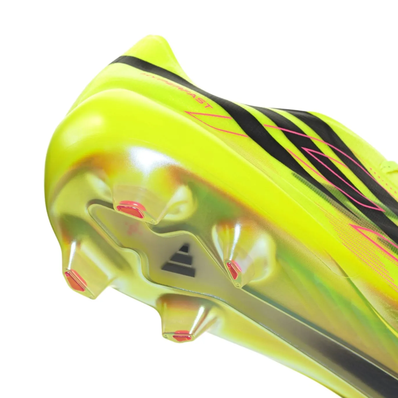adidas F50 Hyperfast EVO Too Light Gras Voetbalschoenen (FG) Neongeel Zwart Roze