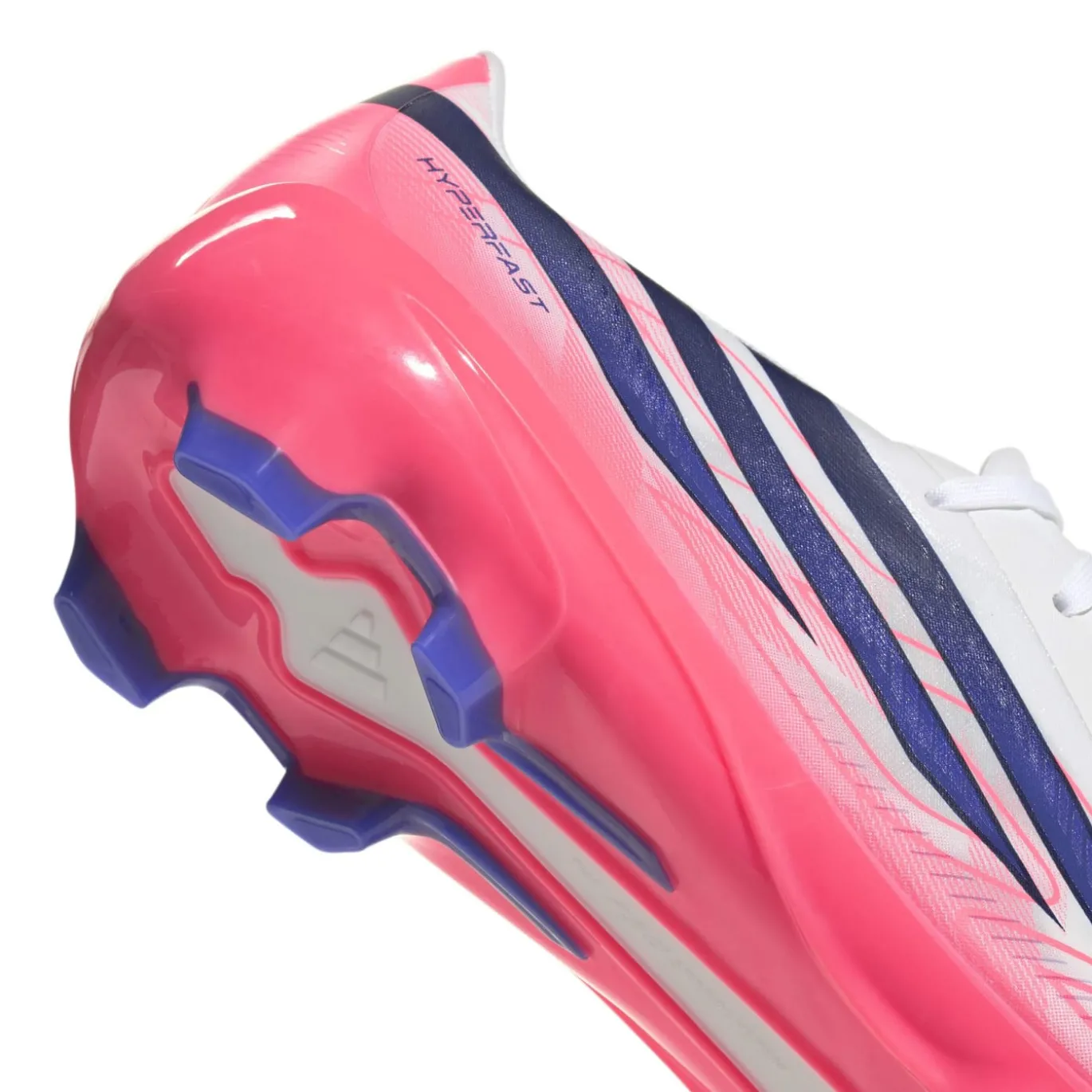 adidas F50 Hyperfast League Gras Voetbalschoenen (FG) Wit Paars Roze