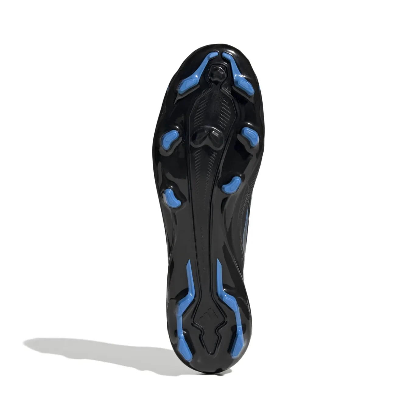 adidas F50 Hyperfast League Gras Voetbalschoenen (FG) Zwart Zwart Blauw