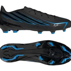 adidas F50 Hyperfast League Gras Voetbalschoenen (FG) Zwart Zwart Blauw