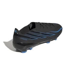 adidas F50 Hyperfast League Gras Voetbalschoenen (FG) Zwart Zwart Blauw
