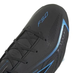 adidas F50 Hyperfast League Gras Voetbalschoenen (FG) Zwart Zwart Blauw