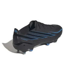 adidas F50 Hyperfast League IJzeren-Nop Voetbalschoenen (SG) Zwart Zwart Blauw