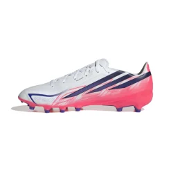 adidas F50 Hyperfast League Kunstgras Voetbalschoenen (AG) Wit Paars Roze
