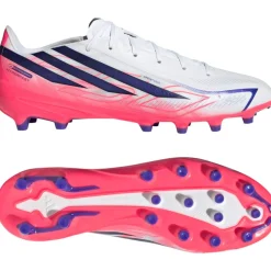 adidas F50 Hyperfast League Kunstgras Voetbalschoenen (AG) Wit Paars Roze