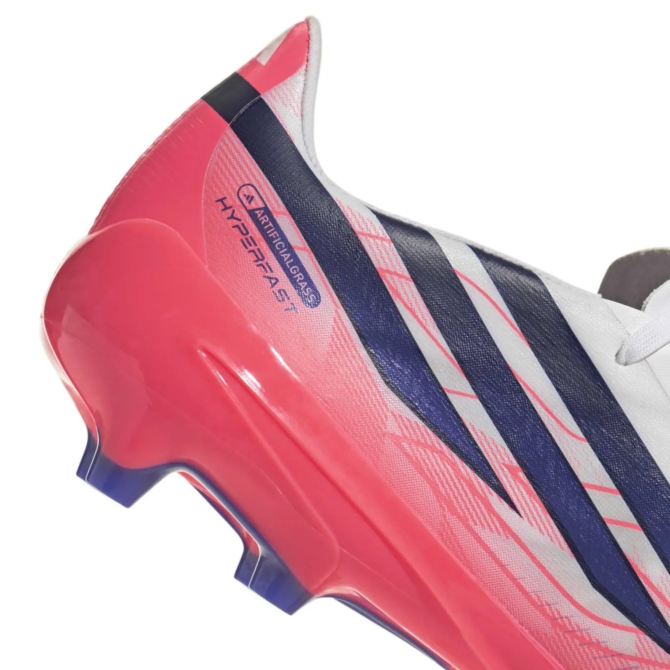 adidas F50 Hyperfast League Kunstgras Voetbalschoenen (AG) Wit Paars Roze