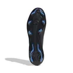 adidas F50 Hyperfast League Veterloze Gras Voetbalschoenen (FG) Zwart Zwart Blauw