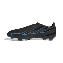 adidas F50 Hyperfast League Veterloze Gras Voetbalschoenen (FG) Zwart Zwart Blauw