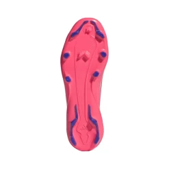 adidas F50 Hyperfast League Veterloze Gras Voetbalschoenen (FG) Kids Wit Paars Roze
