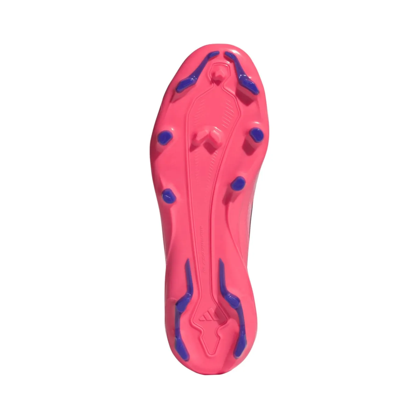 adidas F50 Hyperfast League Veterloze Gras Voetbalschoenen (FG) Kids Wit Paars Roze
