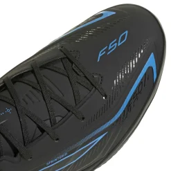 adidas F50 Hyperfast League Zaalvoetbalschoenen (IN) Zwart Zwart Blauw