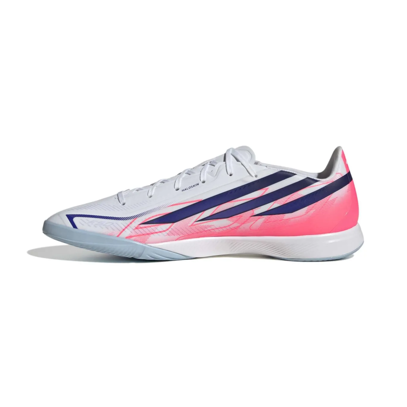 adidas F50 Hyperfast League Zaalvoetbalschoenen (IN) Wit Paars Roze