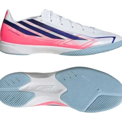 adidas F50 Hyperfast League Zaalvoetbalschoenen (IN) Wit Paars Roze