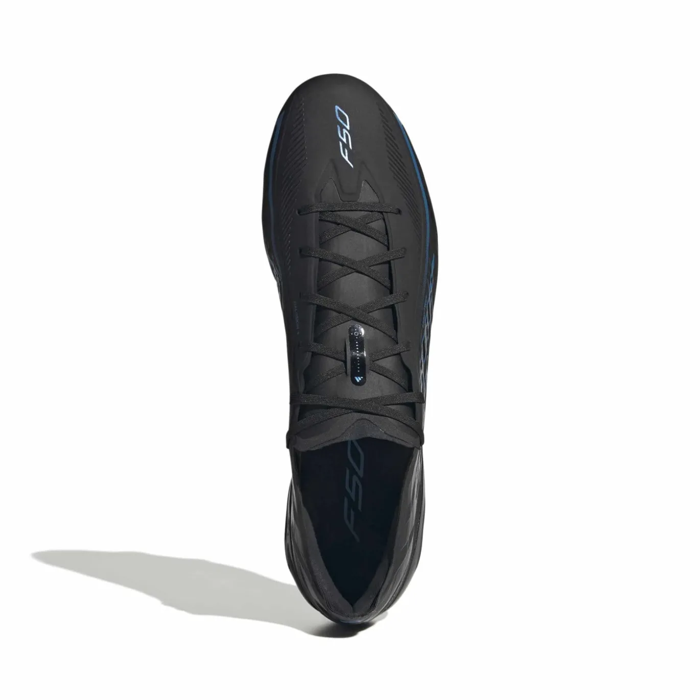 adidas F50 Hyperfast Pro Gras Voetbalschoenen (FG) Zwart Zwart Blauw