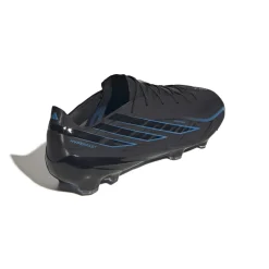 adidas F50 Hyperfast Pro Gras Voetbalschoenen (FG) Zwart Zwart Blauw