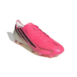adidas F50 Hyperfast Pro Gras Voetbalschoenen (FG) Felroze Zwart Goud Wit