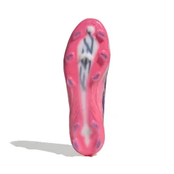 adidas F50 Hyperfast Pro Gras Voetbalschoenen (FG) Wit Paars Roze