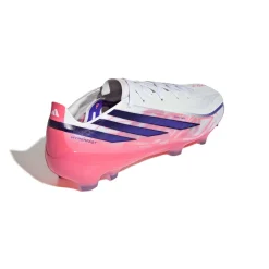 adidas F50 Hyperfast Pro Gras Voetbalschoenen (FG) Wit Paars Roze