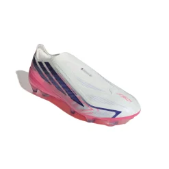 adidas F50 Hyperfast Pro Veterloze Gras Voetbalschoenen (FG) Wit Paars Roze