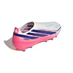 adidas F50 Hyperfast Pro Veterloze Kunstgras Voetbalschoenen (AG) Wit Paars Roze