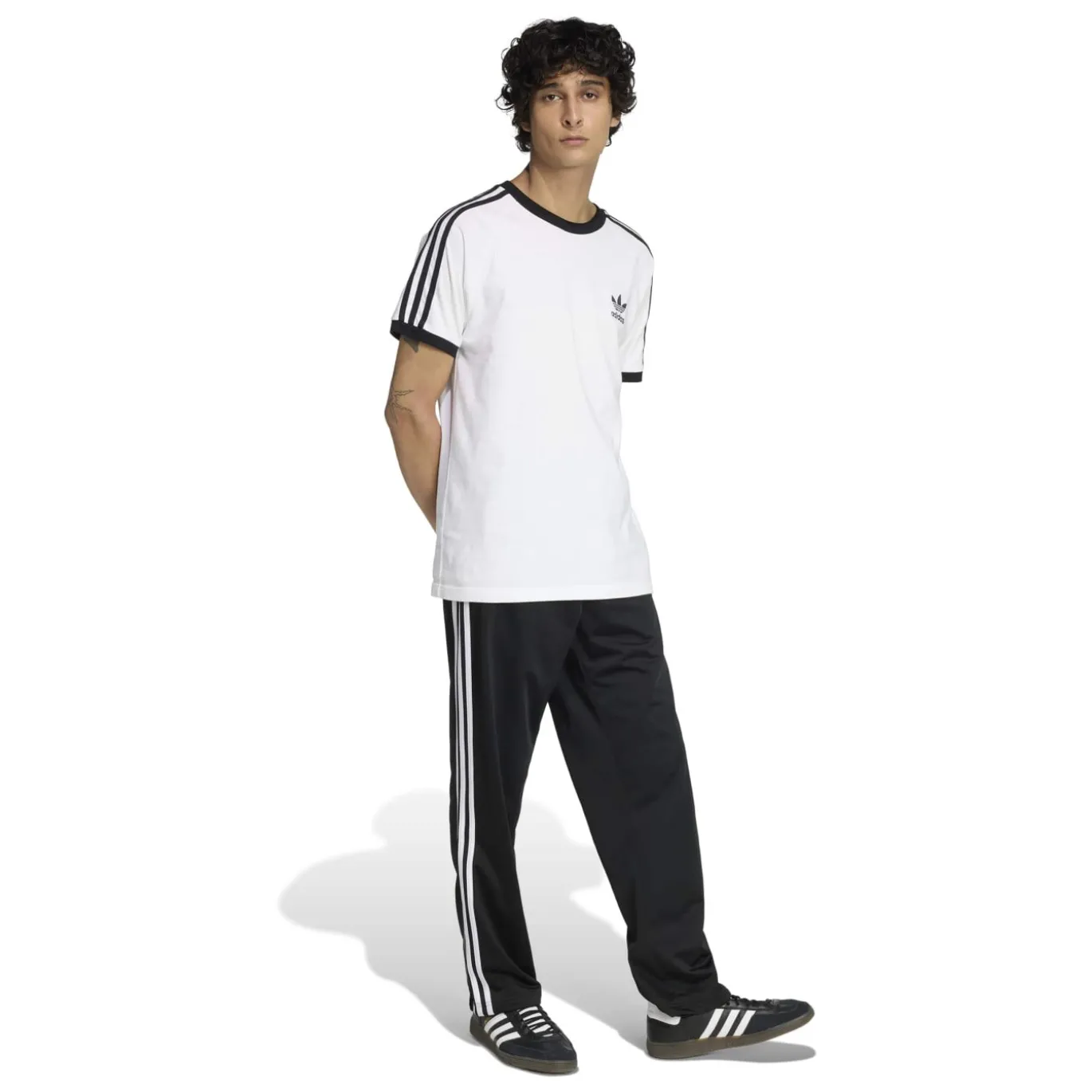 adidas Firebird Trainingsbroek Zwart Wit