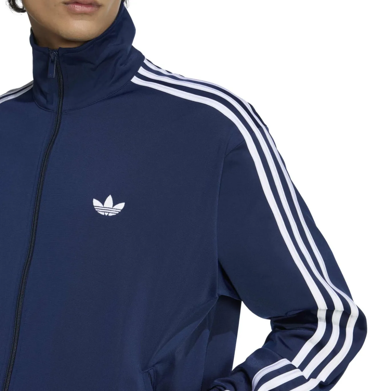 adidas Firebird Trainingsjack Donkerblauw Wit
