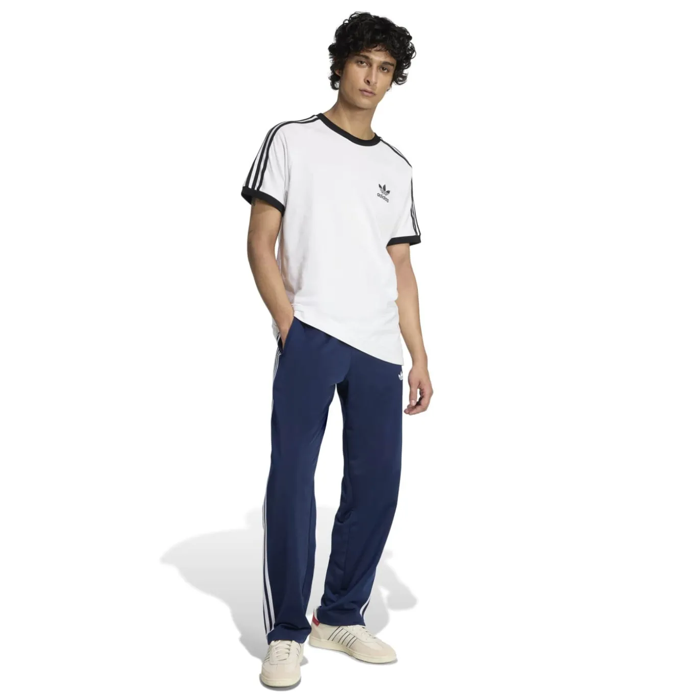 adidas Firebird Trainingspak Donkerblauw Wit