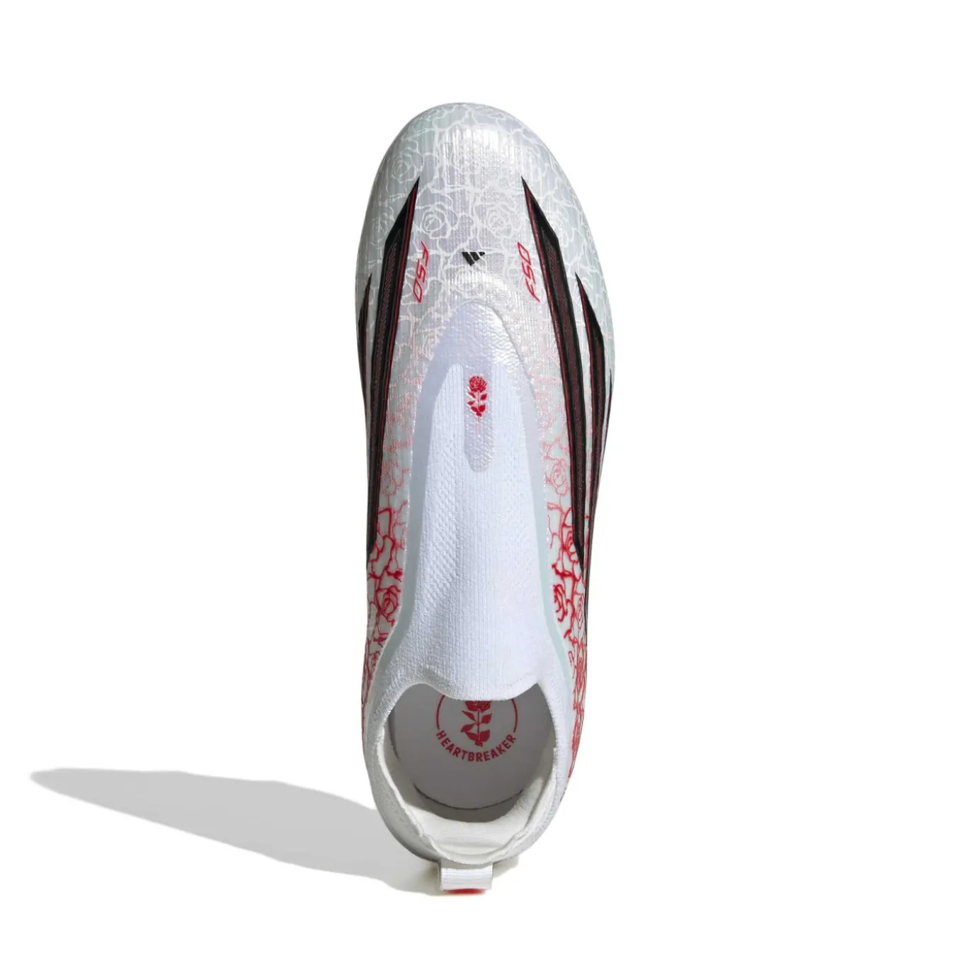 adidas F50 Lamine Yamal Elite Veterloze Gras Voetbalschoenen (FG) Kids Wit Felrood Zwart