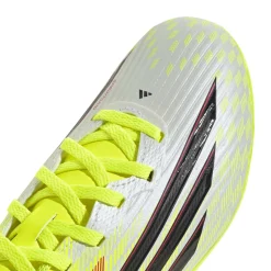 adidas F50 League Gras / Kunstgras Voetbalschoenen (MG) Kids Neongeel Zwart Rood