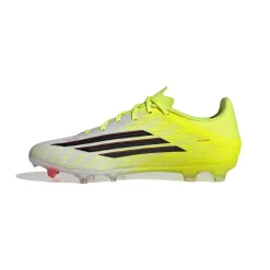 adidas F50 League Gras / Kunstgras Voetbalschoenen (MG) Neongeel Zwart Rood