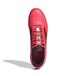 adidas F50 League Gras / Kunstgras Voetbalschoenen (MG) Felrood Zwart Zilver